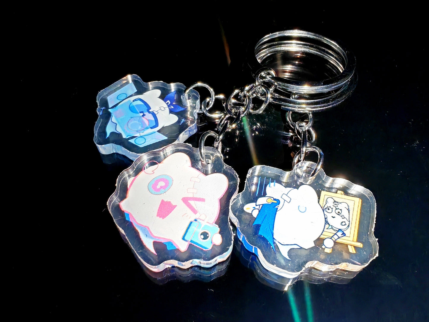 Honkai: Star Rail Wubbaboo Character Key Chain